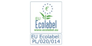 Certyfikat Ecolabel na opakowaniu płynu do kuchni